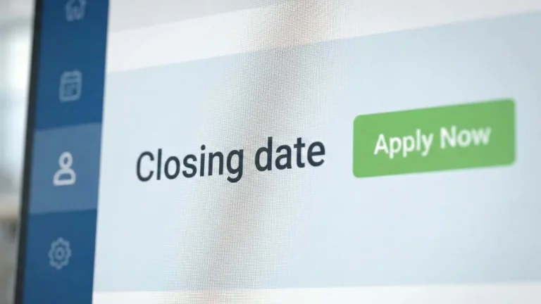 Why health economics job ads often have no closing date and why early applications increase your chances.