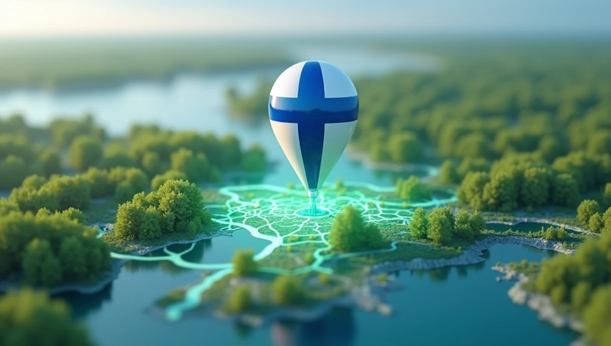 Map of Finland symbolising strategic market access decision and direction, representing a clear roadmap to market access success in Finland for pharmaceutical products.