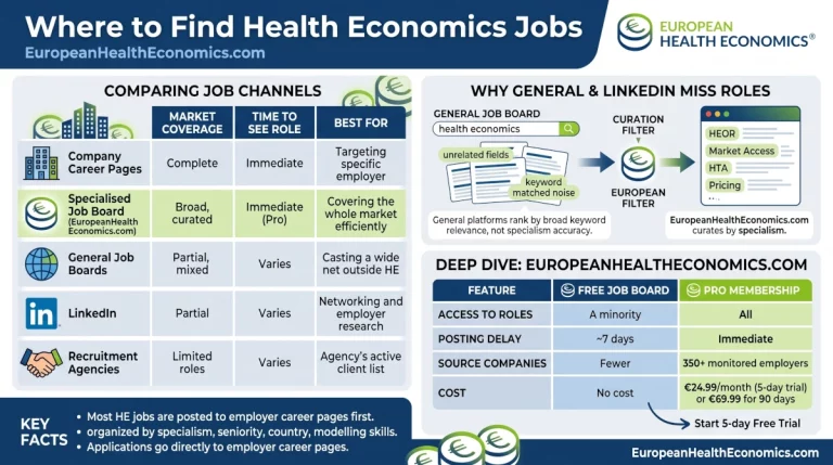 Where to Find Health Economics Jobs - EuroeanHealthEconomics.com